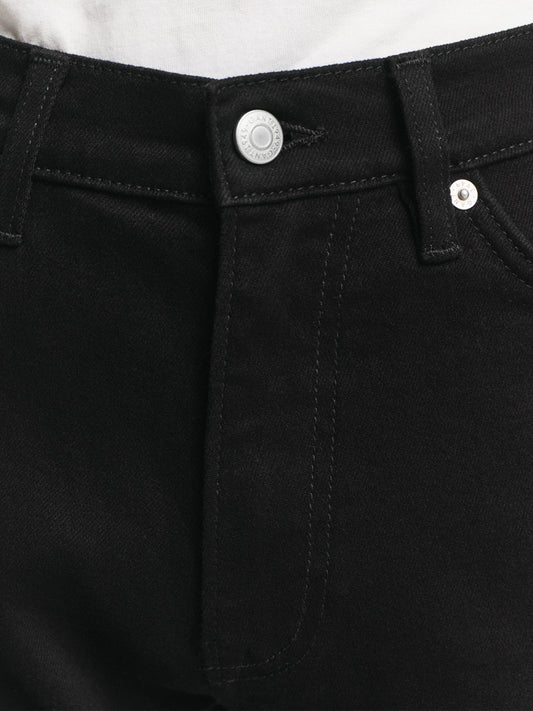 Gant Men Black Slim Fit Solid Jeans
