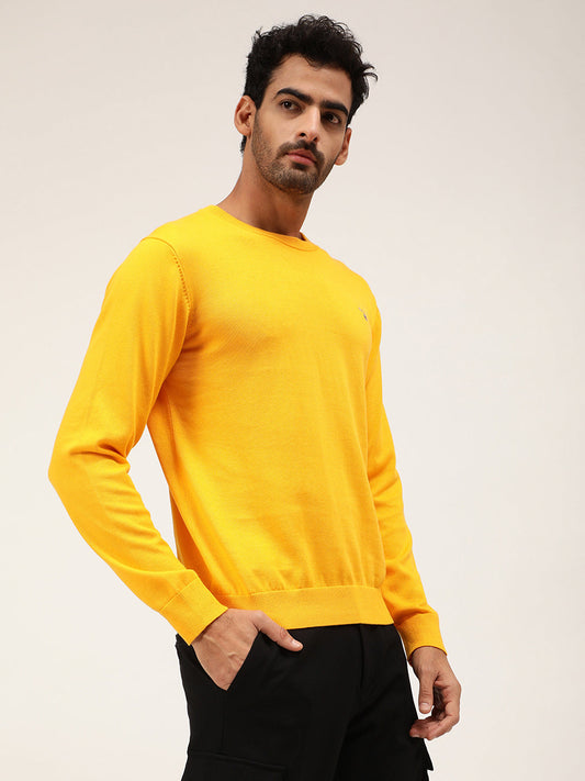 Gant Men Yellow Pullover