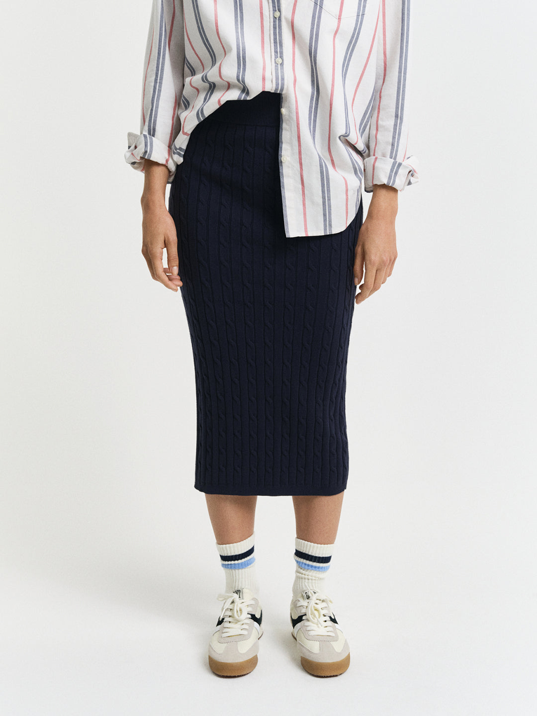 Gant Women Printed Regular Fit Skirt