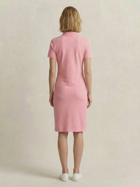 Gant Women Pink Solid Stretchable Slim Fit Dress