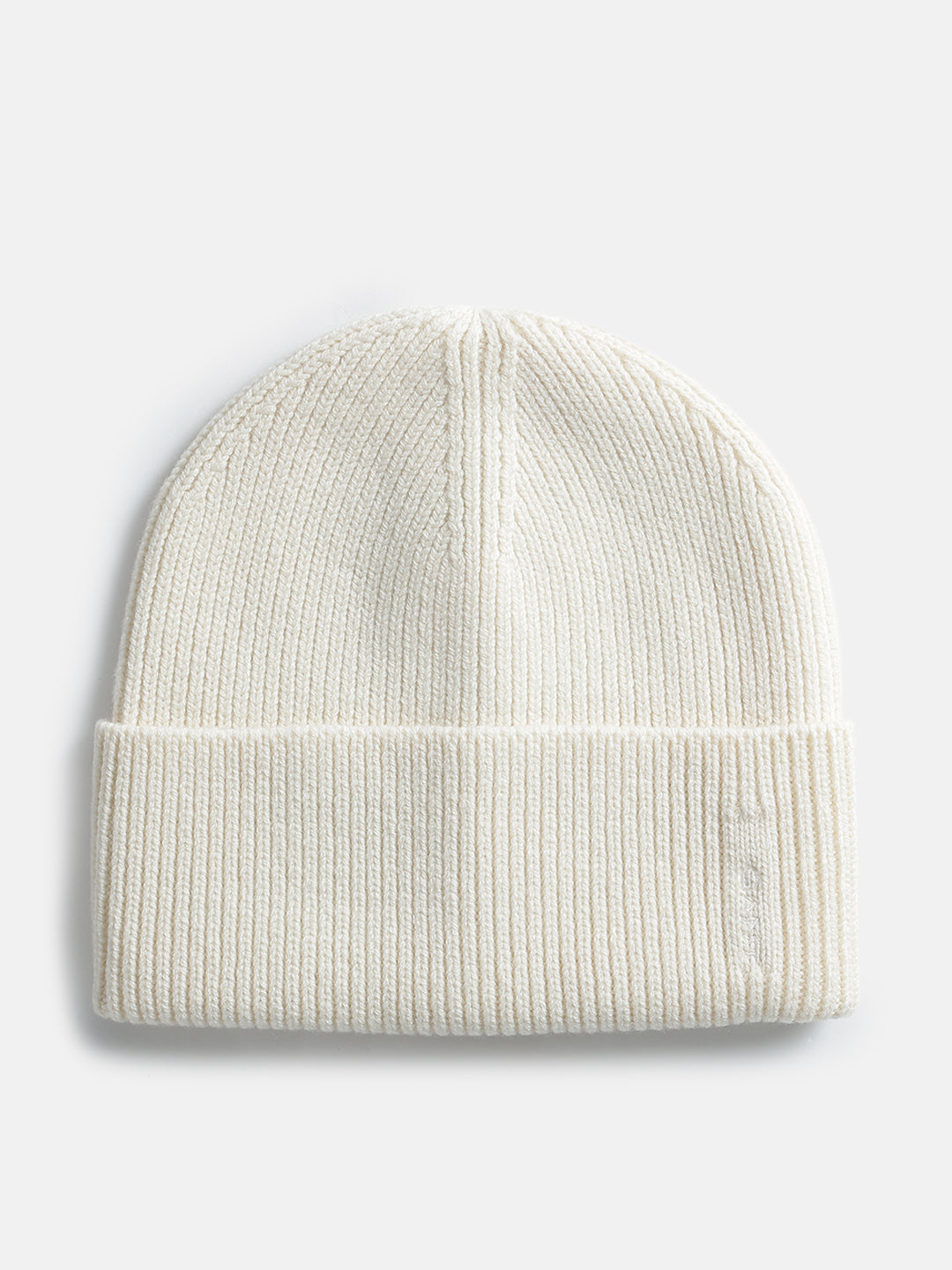 Shop Gant Women Cream Solid Beanie Cap GANT India