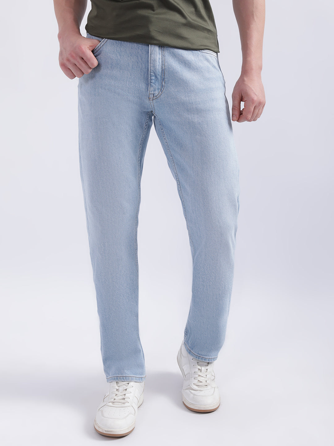 Gant Men Mid-Rise Heavy Fade Clean Look Jeans