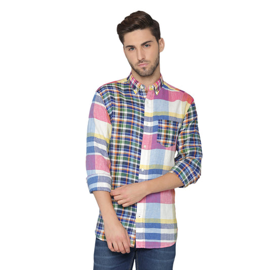 Gant Multicolor Checked Regular Fit Shirt