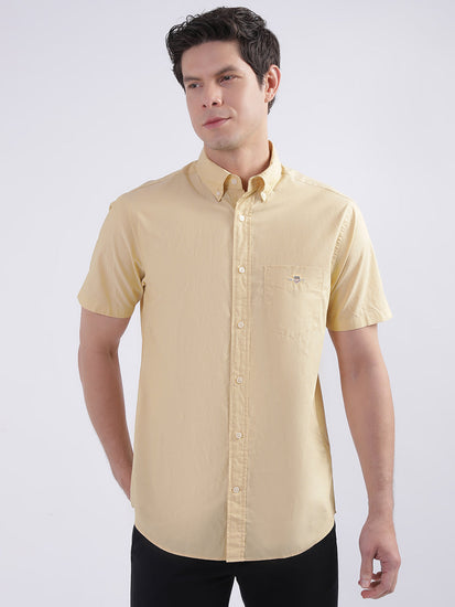 Gant Yellow Fashion Regular Fit Shirt