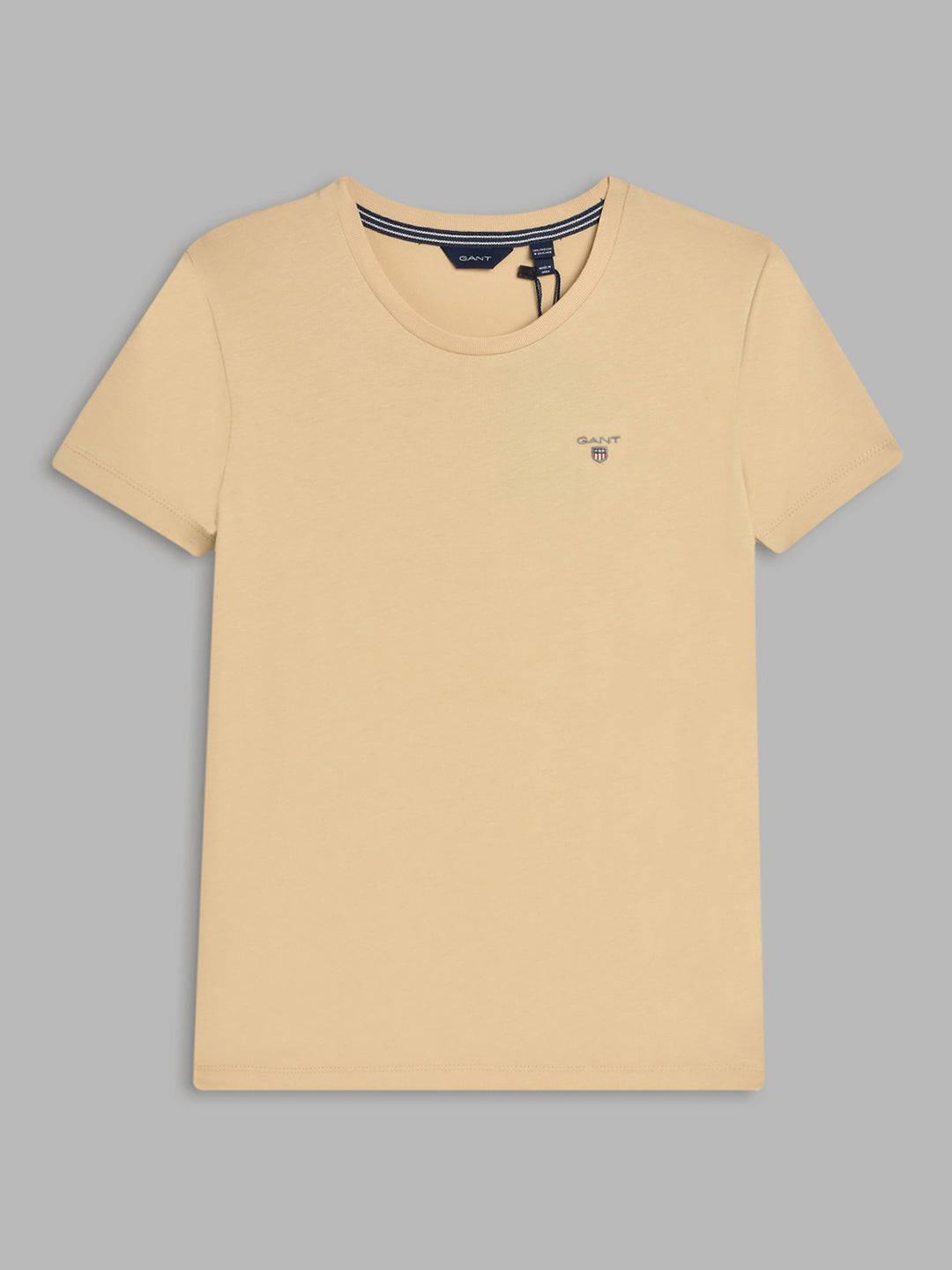 Gant Kids Beige Regular Fit T-Shirt