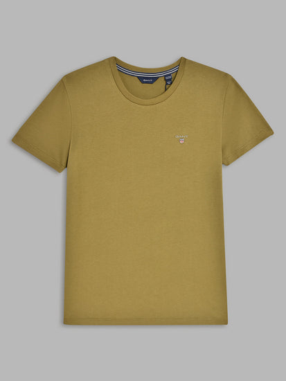 Gant Kids Khaki Regular Fit T-Shirt