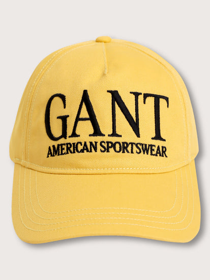 Gant Men Embroidered Cotton Snapback Cap