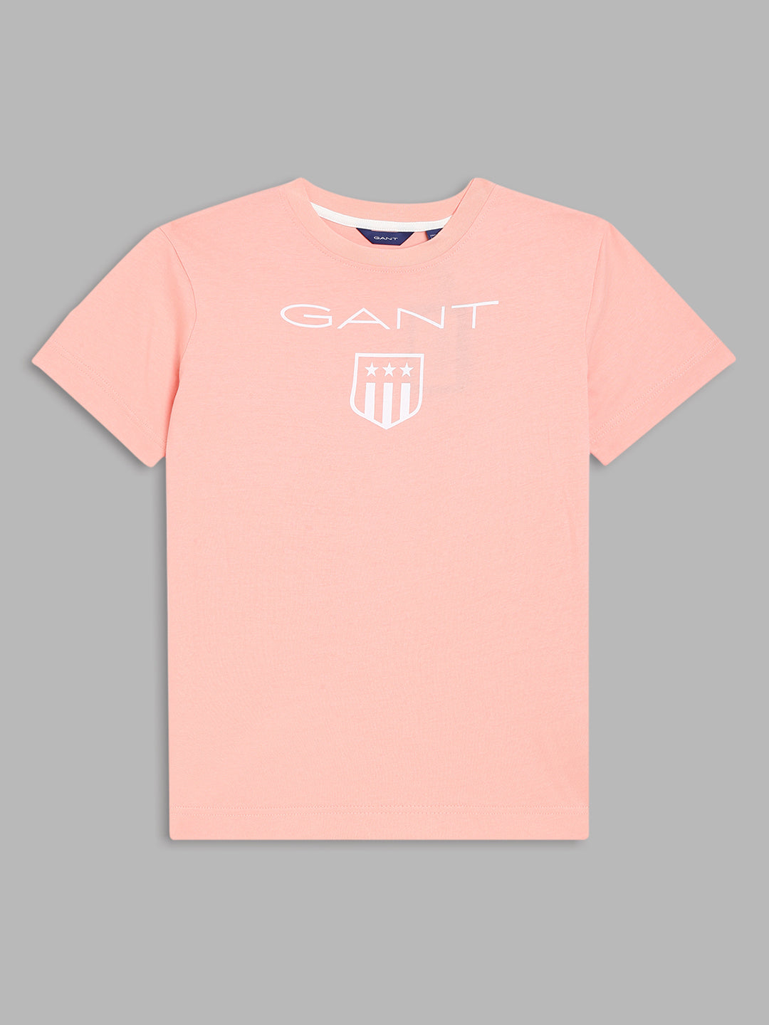 Gant Kids Peach Logo Oversized Fit T-Shirt