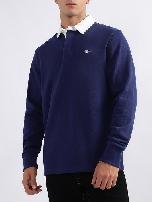 Gant Blue Regular Fit Polo T-Shirt