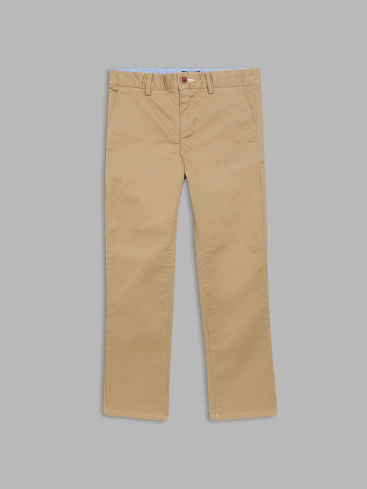 Gant Boys Beige Cotton Trousers