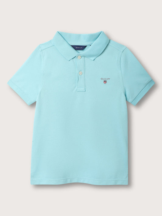 Gant Kids Blue Regular Fit Polo T-Shirt