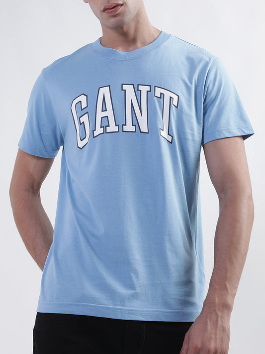 Gant Blue Logo Regular Fit T-Shirt