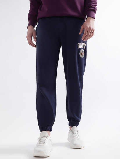 Gant Women Printed Regular-Fit Cotton Joggers