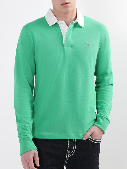 Gant Green Rugger Regular Fit Polo T-Shirt