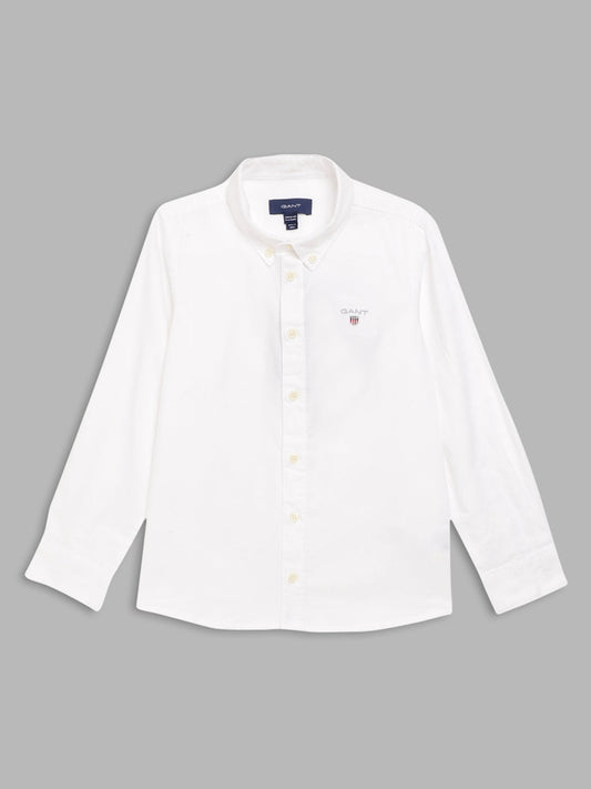 Gant Kids White Regular Fit Shirt