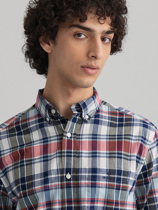 Gant Multi Checked Regular Fit Shirt