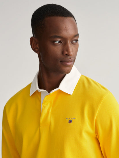 Gant Yellow Regular Fit Polo T-Shirt