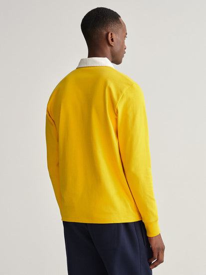 Gant Yellow Regular Fit Polo T-Shirt