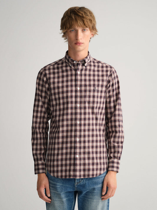 Gant Multi Checked Regular Fit Shirt