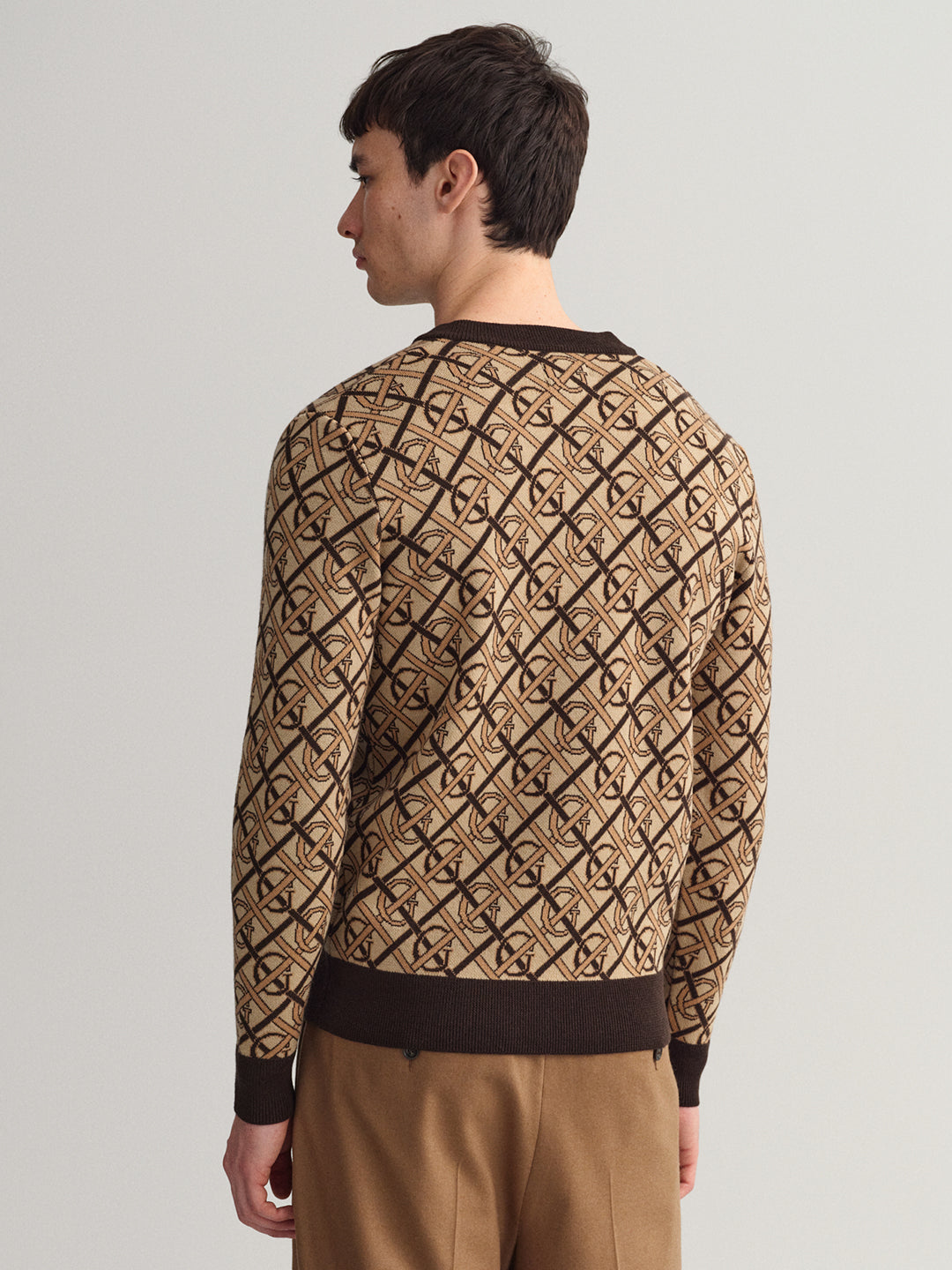 Gant Men V Neck Sweater