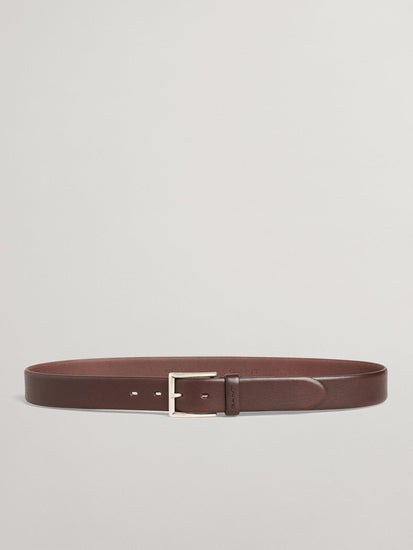 Gant Men Tang Closure Slim Leather Belt