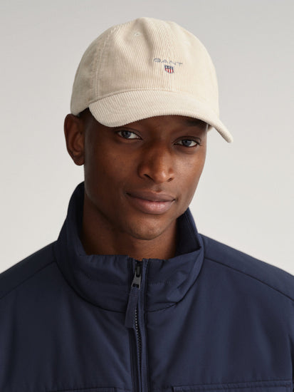 Gant Men Cream Solid Caps