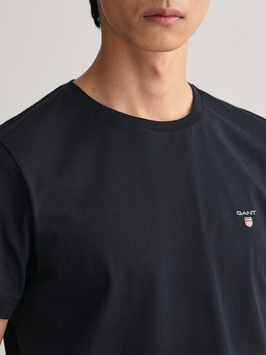 Gant Black Original Regular Fit T-Shirt