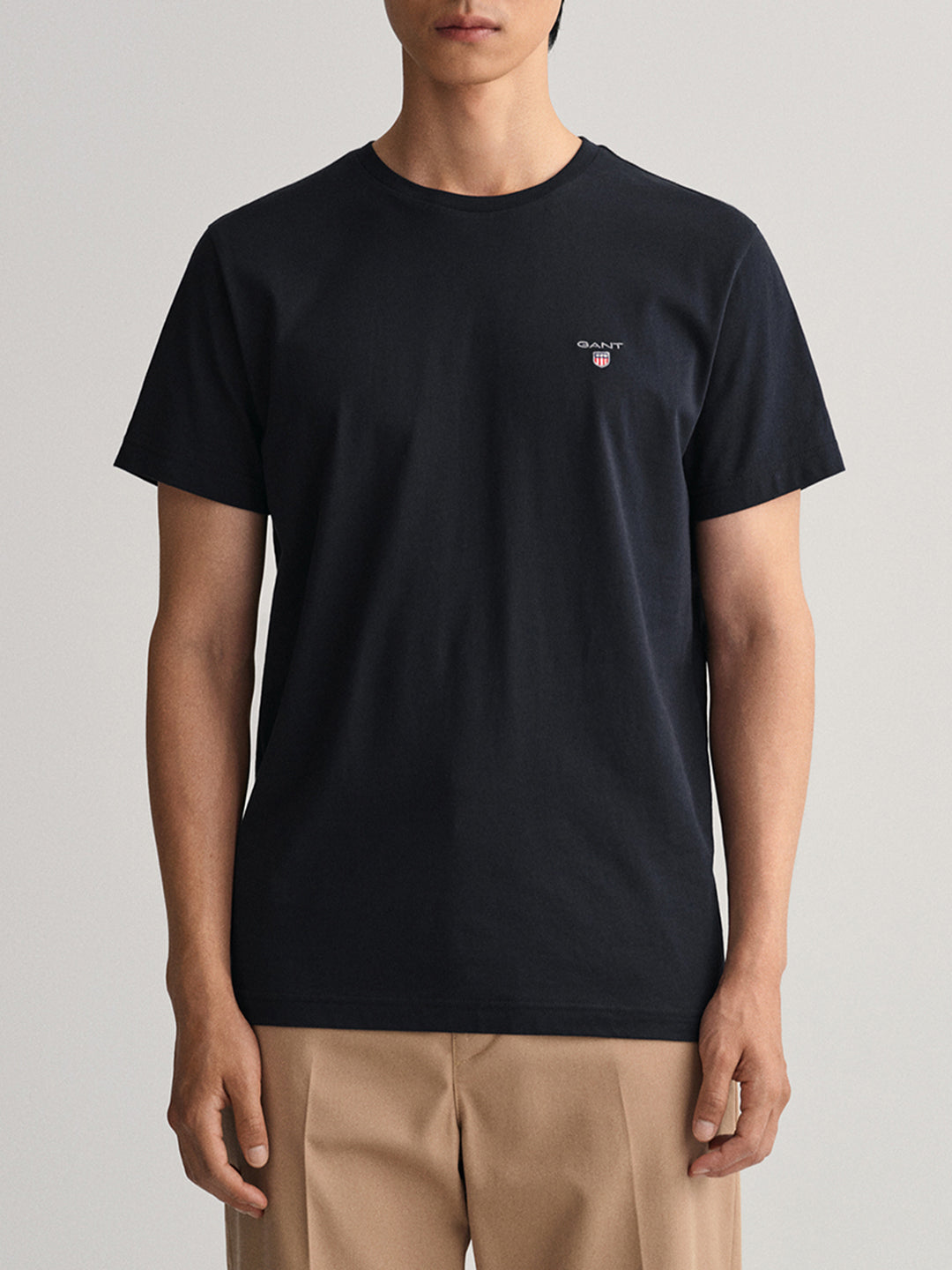 Gant Black Original Regular Fit T-Shirt