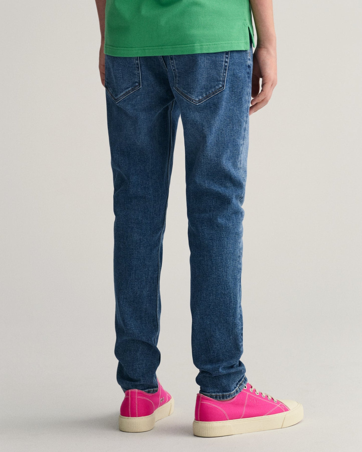 Gant Boys Slim Fit Light Fade Clean Look Jeans