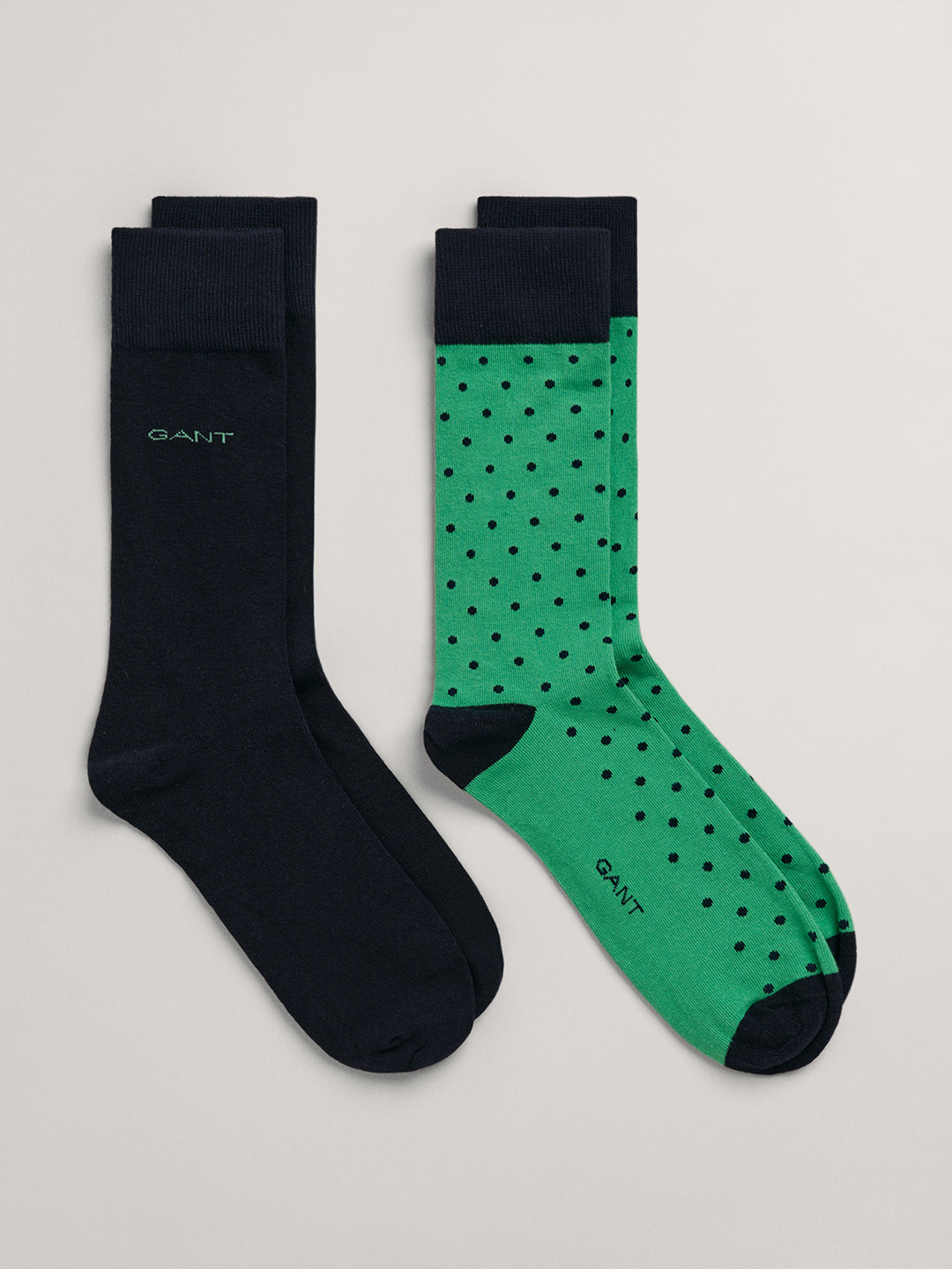 Gant Men Pack Of 2 Patterned Calf-Length Socks