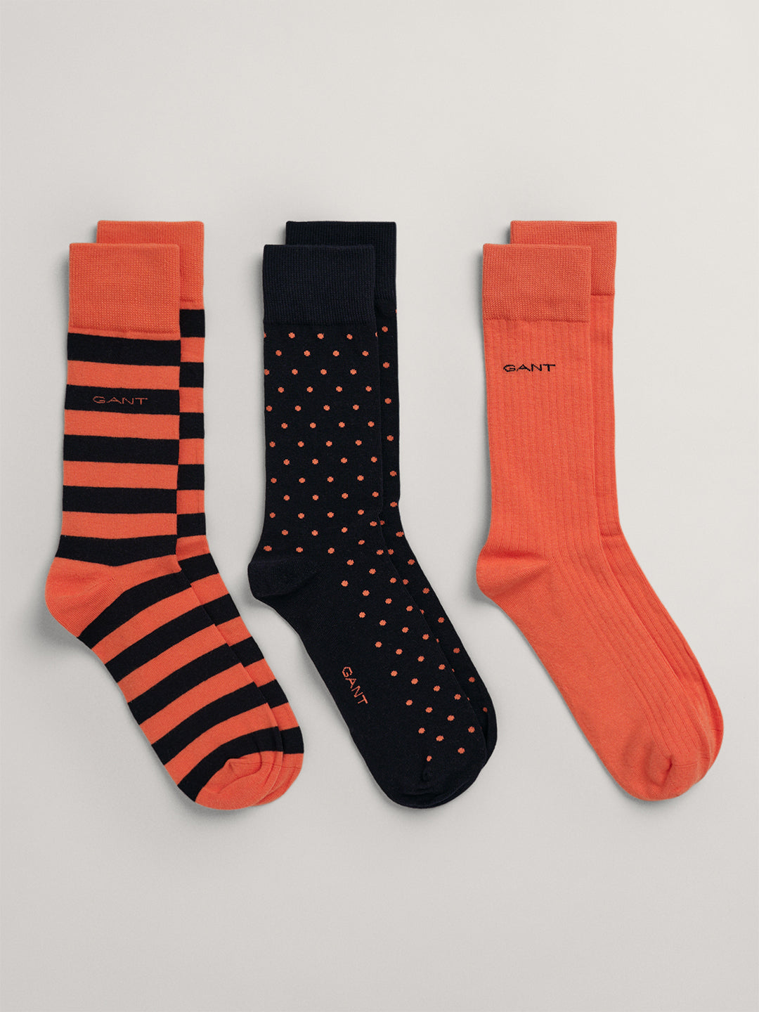 Gant Pack of 3 Patterned Socks Set