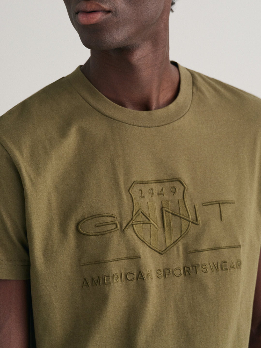 Gant Juniper Green Logo Regular Fit T-Shirt