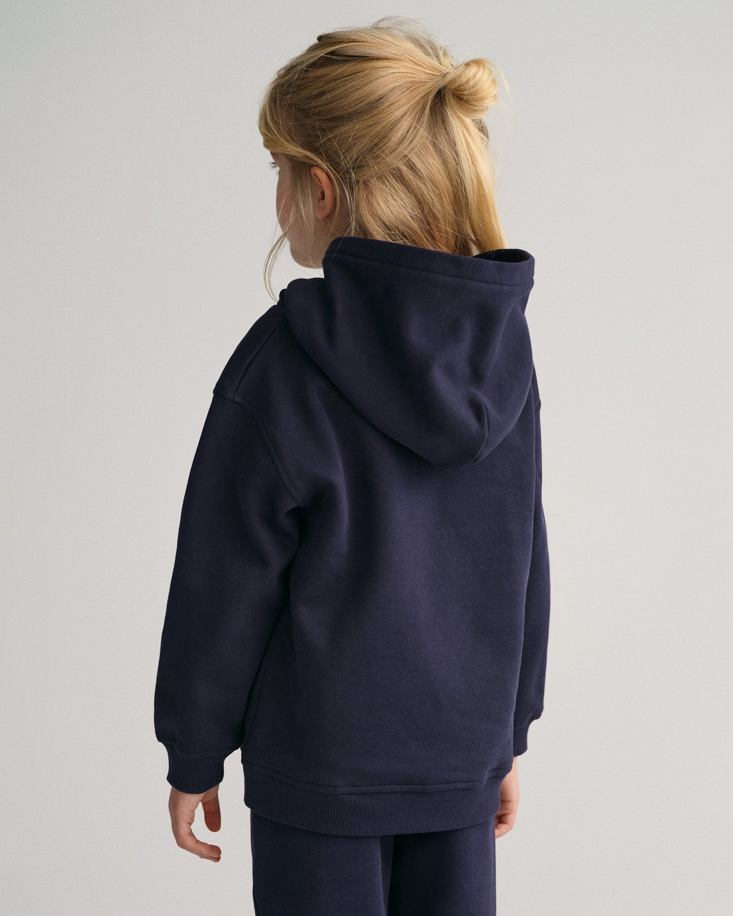 Gant Kids Solid Hooded Sweatshirt