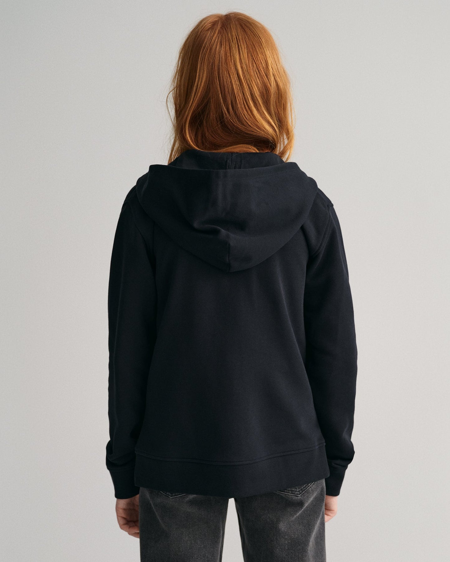 Gant Kids Solid Hooded Sweatshirt