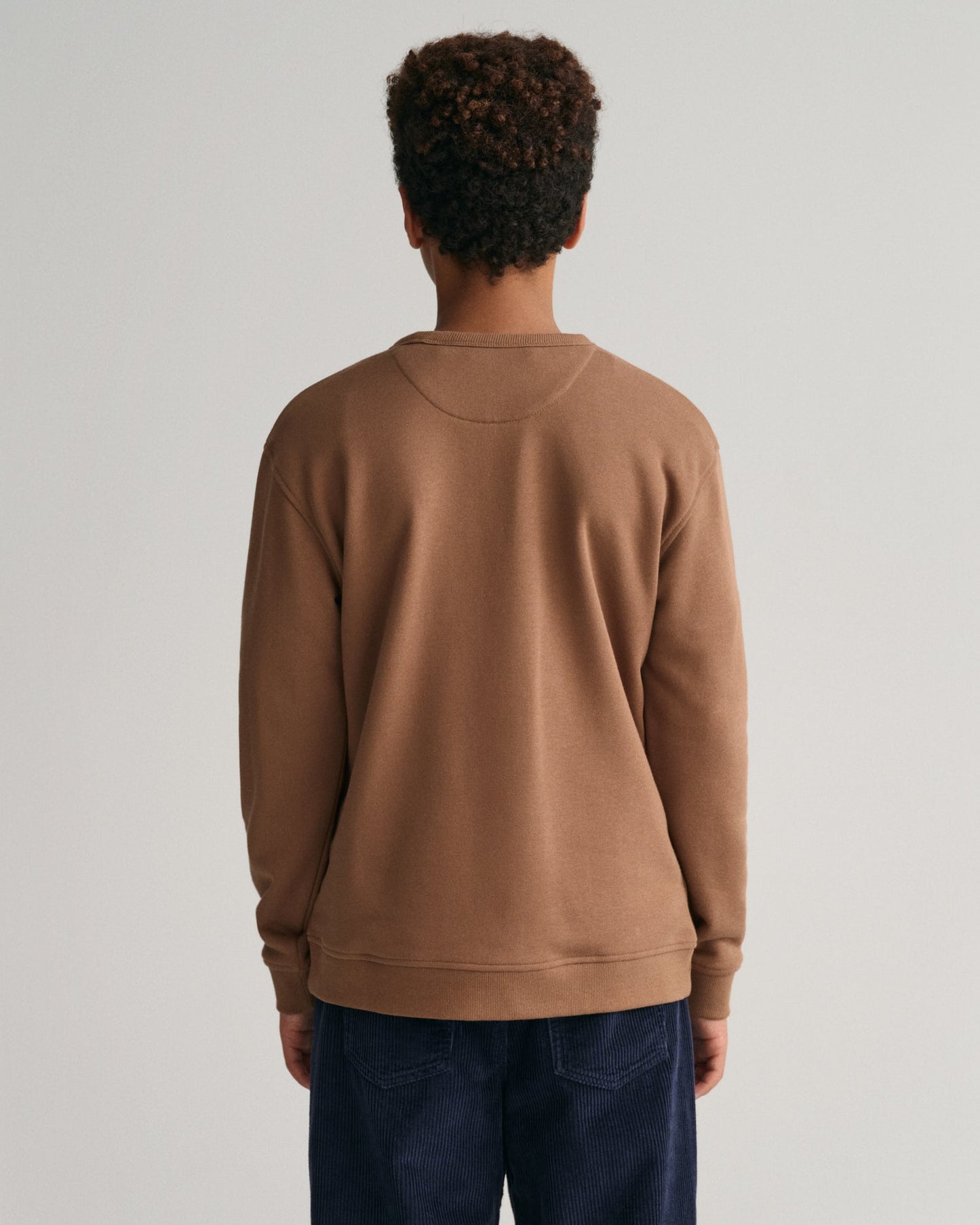 Gant Kids Solid Round Neck Sweatshirt