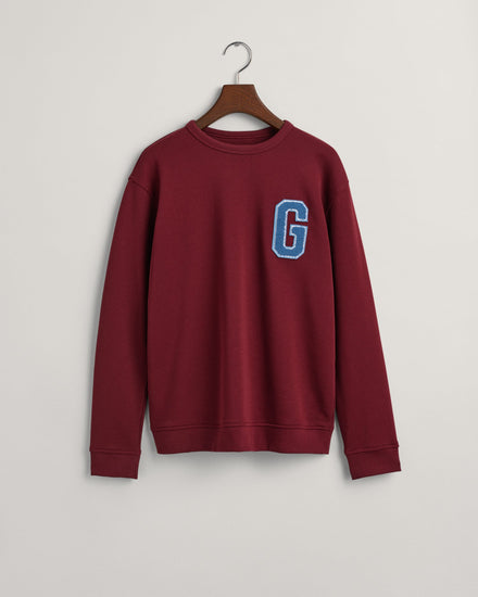 Gant Kids Solid Round Neck Sweatshirt