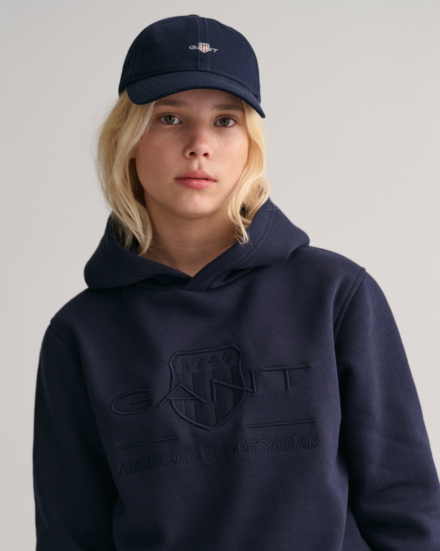 Gant Kids Embroidered Hooded Sweatshirt