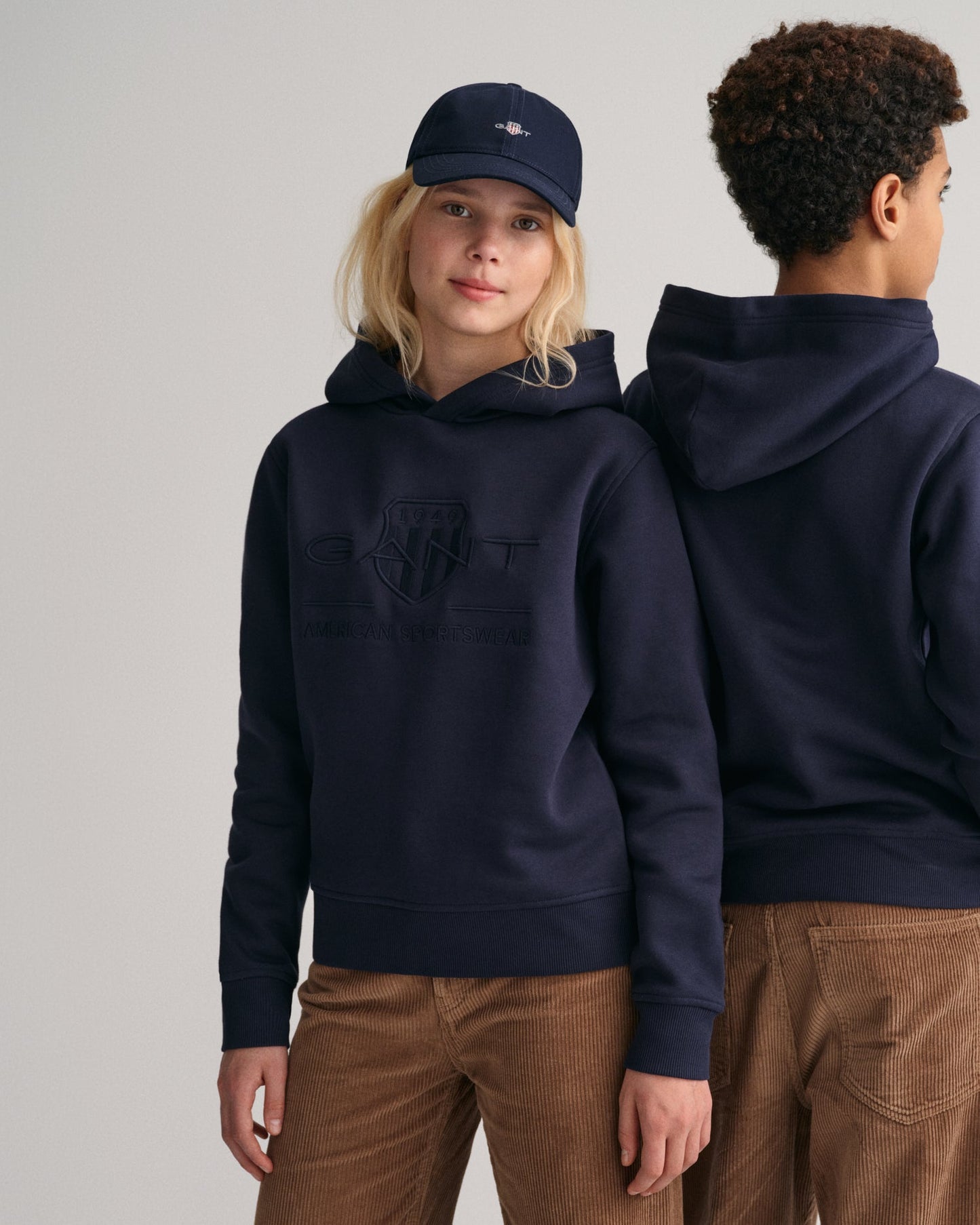 Gant Kids Embroidered Hooded Sweatshirt