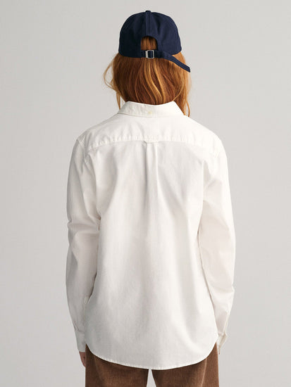 Gant Kids White Regular Fit Shirt