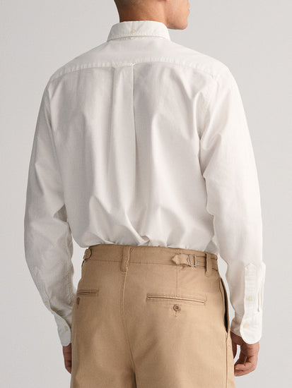 Gant White Regular Fit Shirt