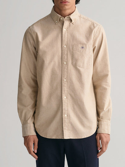 Gant Brown Regular Fit Shirt