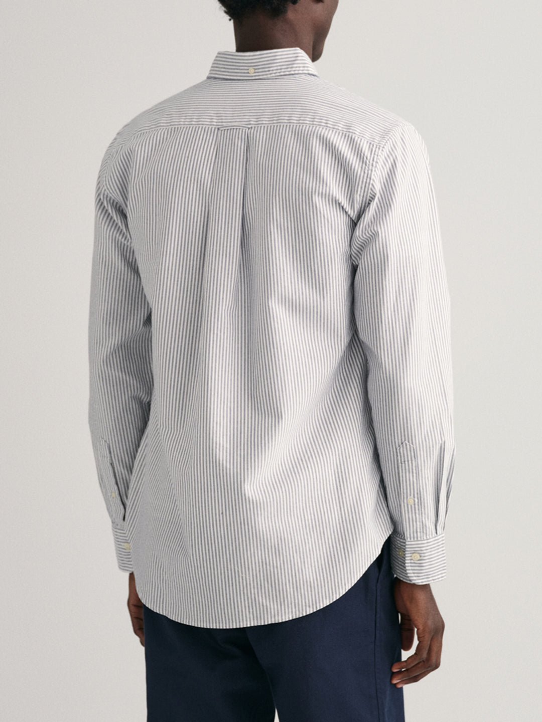 Gant Persian Blue Striped Regular Fit Shirt