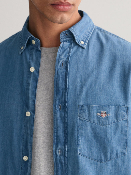 Gant Blue Regular Fit Shirt