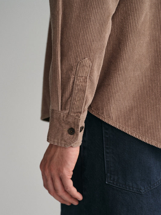 Gant Desert Brown Relaxed Fit Shirt