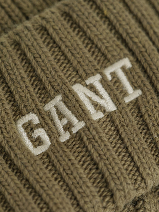 Gant Boys Green Graphic Beanies