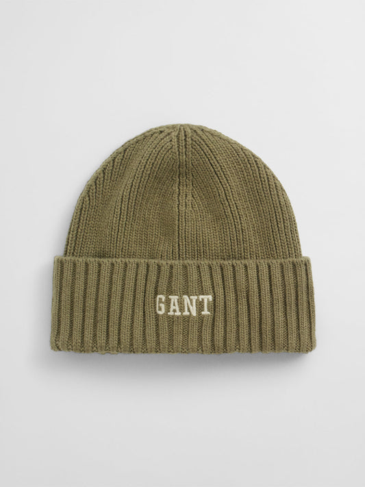 Gant Boys Green Graphic Beanies