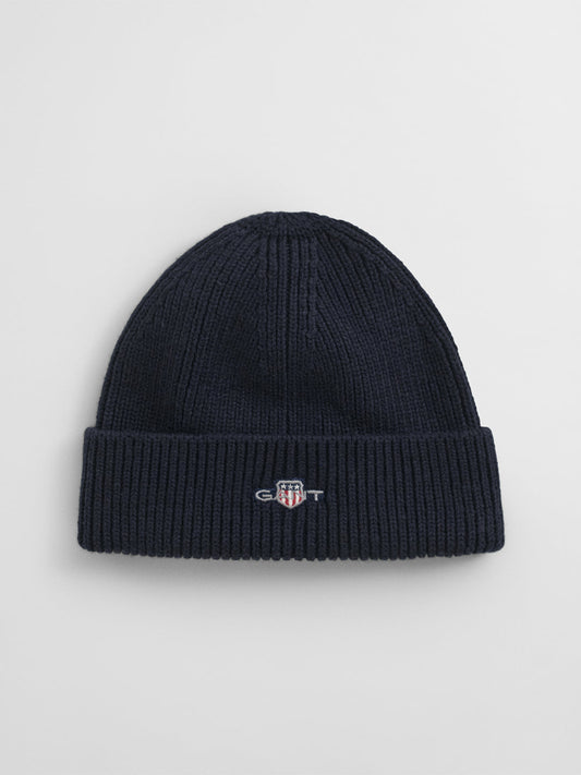Gant Boys Blue Solid Beanies
