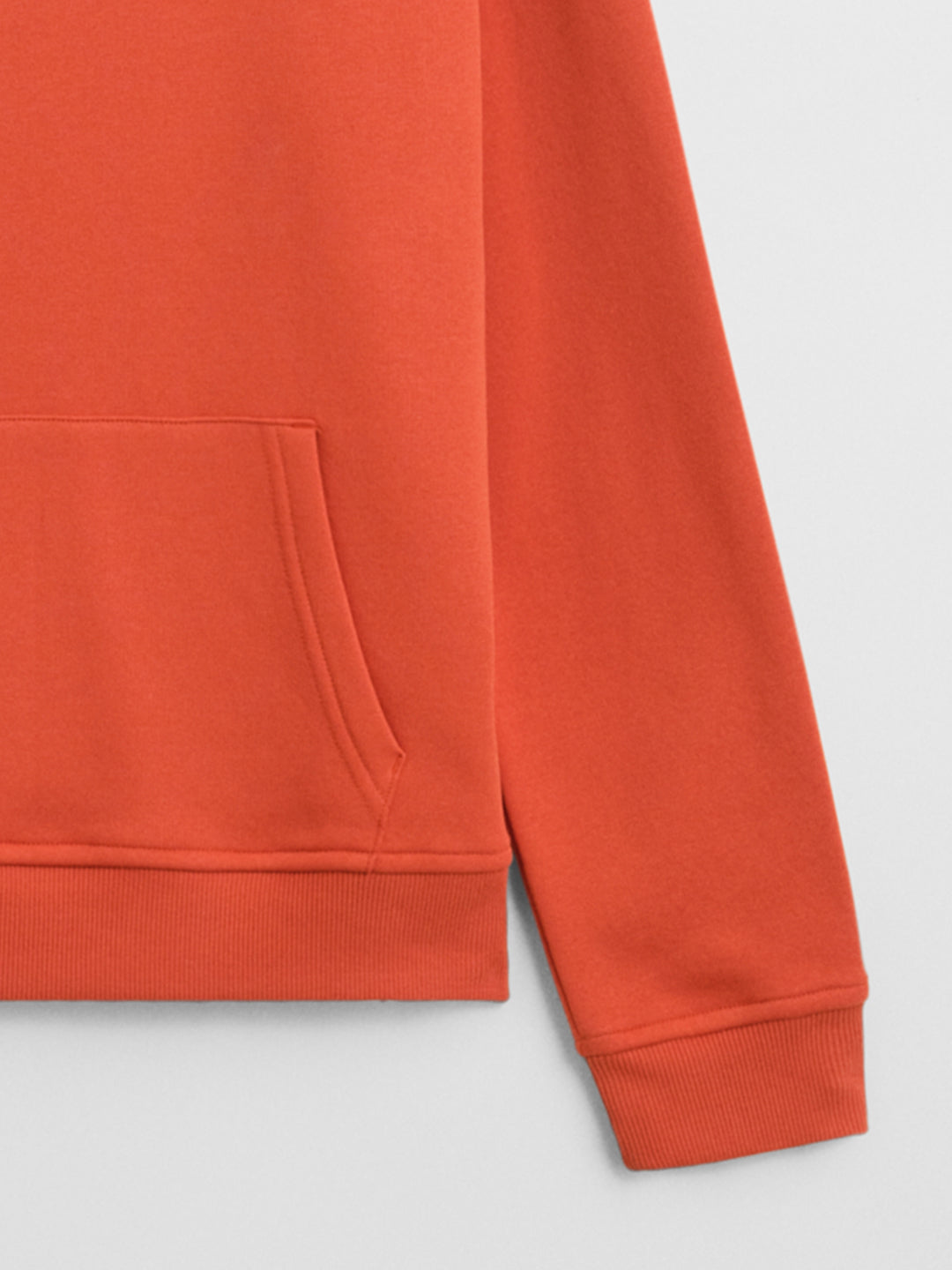 Gant Boys Orange Graphic Hooded Sweatshirt