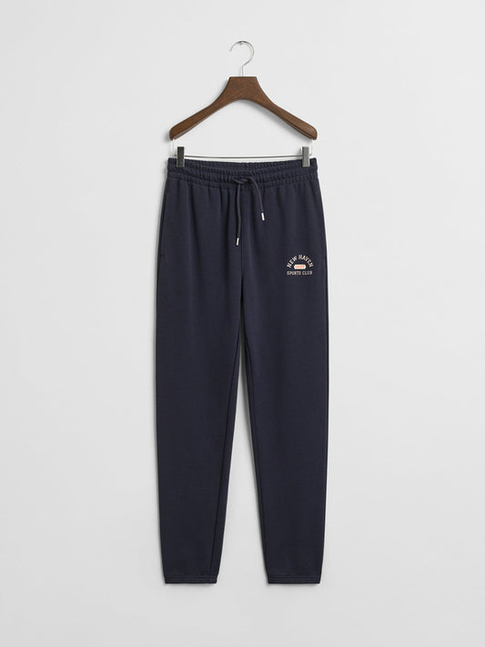 Gant Boys Blue Regular Fit Graphic Sweatpant