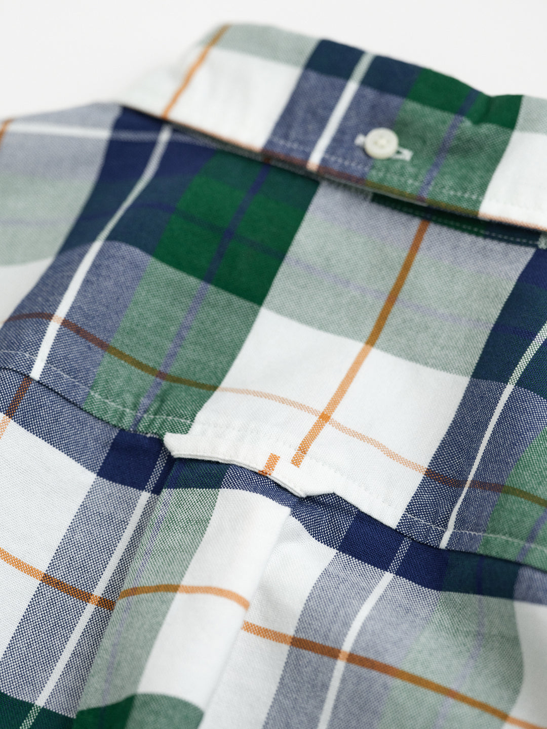 Gant Boys Green Checks Collar Shirt